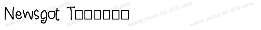 Newsgot T字体转换